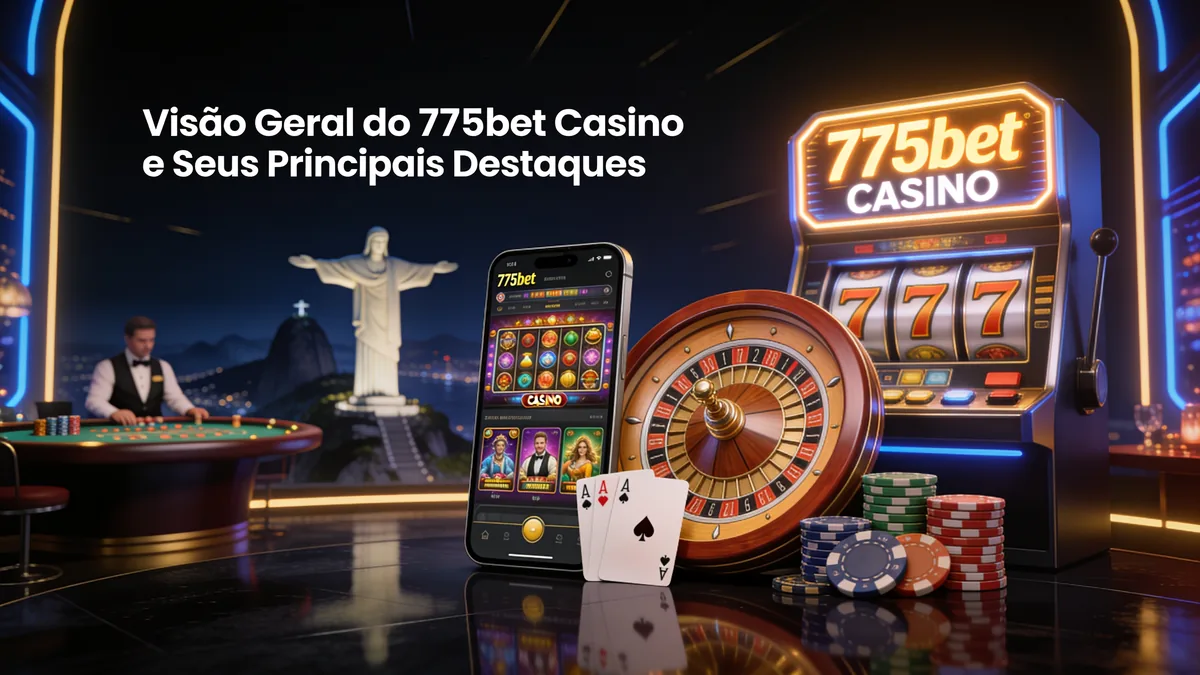 Visão Geral do 775bet Casino e Seus Principais Destaques: guia de 775bet para jogadores no Brasil
